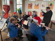 20231209 BCB Xmas Busking Salts Mill-13c