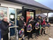 Christmas Busking Asda Shipley 05 Dec 2021