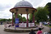 Roberts Park Bandstand Saltaire 21 May 2017